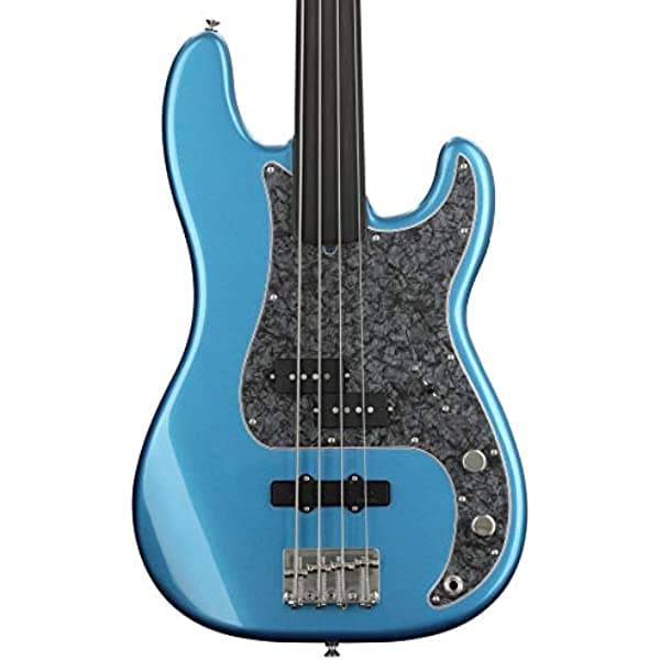 Fender Artist Tony Franklin Precision Bass sin trastes Lake Placid Azul 190085802