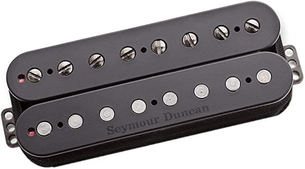 Seymour Duncan - 11102 - 97-p-blk-8str - 8str Sentient cuello, PMT, Blk S SENT PM BK 8 STR