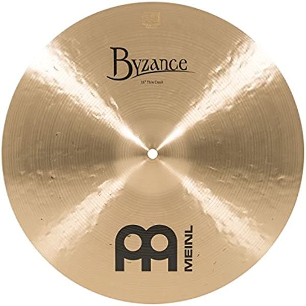 Meinl Cymbals B16TC Byzance - Platillo tradicional de choque fino de 16 pulgadas (vídeo)