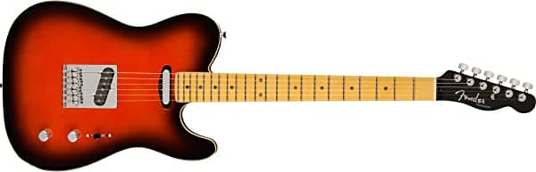 Fender Guitarra eléctrica de cuerpo sólido de 6 cuerdas, para diestros, Hot Rod Sunburst (252202371)