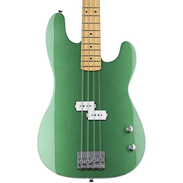 Fender Bajo de 4 cuerdas, para diestros, verde velocidad (252402376)