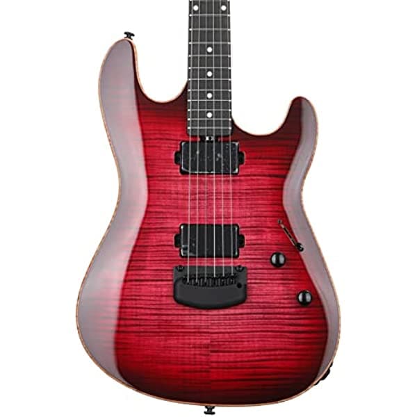 Ernie Ball Music Man Guitarra eléctrica Sabre HT - Raspberry Burst 813-RSB-R3-00-MB-BM