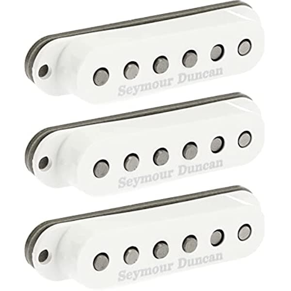 Seymour Duncan Psycodélico Strat - Juego de pastilla de 3 piezas, color blanco