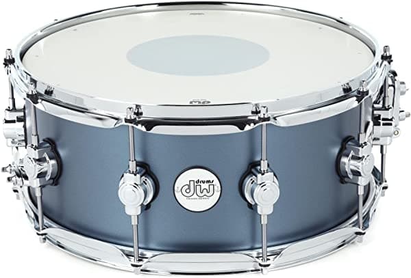 DW Design Series - Redoblante (6 x 14 pulgadas), pizarra azul DDLM0614SSBS