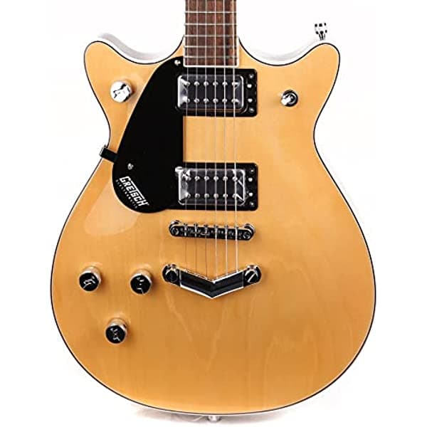 Gretsch G5222 - Guitarra eléctrica electromática de doble chorro para zurdos, color natural 2519320521