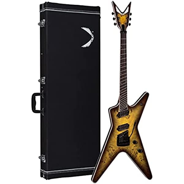 Dean ML Select - Guitarra Kahler multiescala, ébano, negro natural satinado