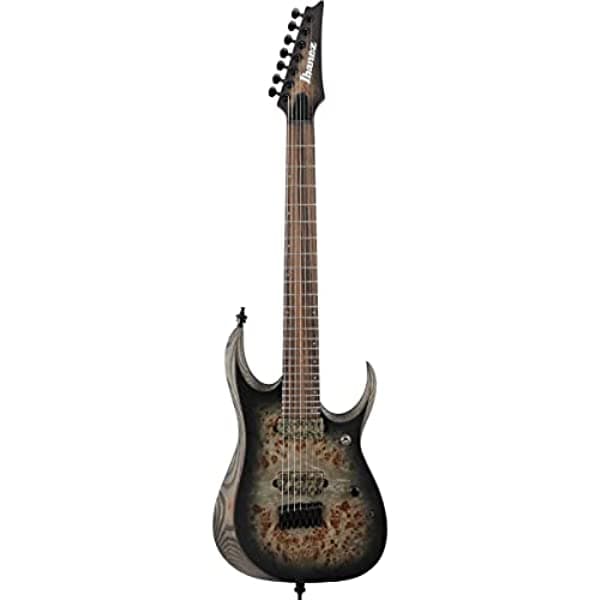 Ibanez Axion Label RGD71ALPA - Guitarra eléctrica - Carbón explosivo negro plano RGD71ALPACKF