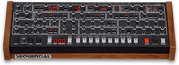 Dave Smith Instruments Sintetizador analógico polifónico de 6 voces Prophet-6 módulo de escritorio secuencial DSI-1600-cr