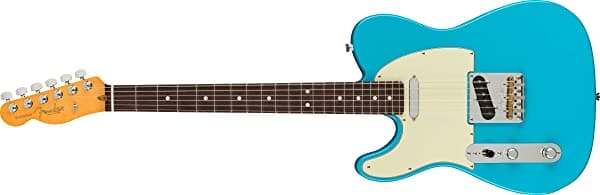 Fender American Professional II Telecaster zurdo - Miami Blue con diapasón de palisandro 113950719