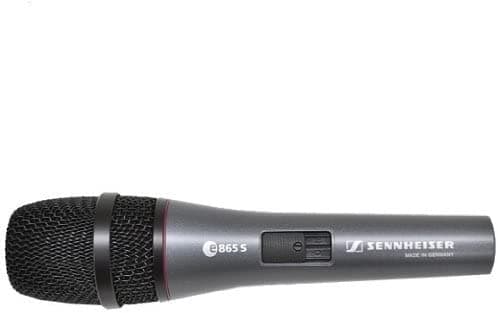 Sennheiser e865 - Micrófono condensador vocal (reacondicionado), Carbón