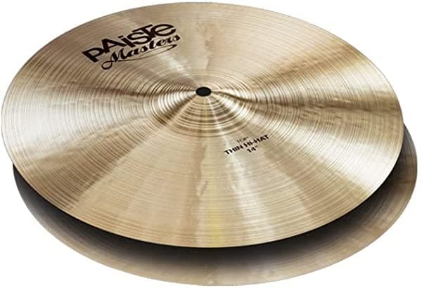Paiste Masters - Par de gorras finas (15 pulgadas) 5504315