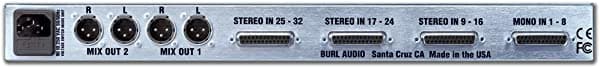Burl Audio B32 Vancouver 32-chanel Stereo Mix camión - Todos discretos Clase A