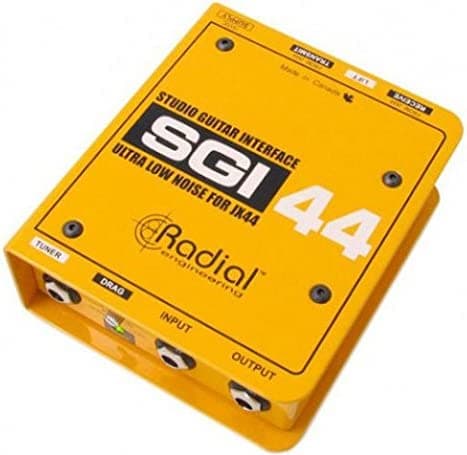 Radial SGI 44 sgi44 Studio Interfaz Guitarra para jx44 con afinador Out