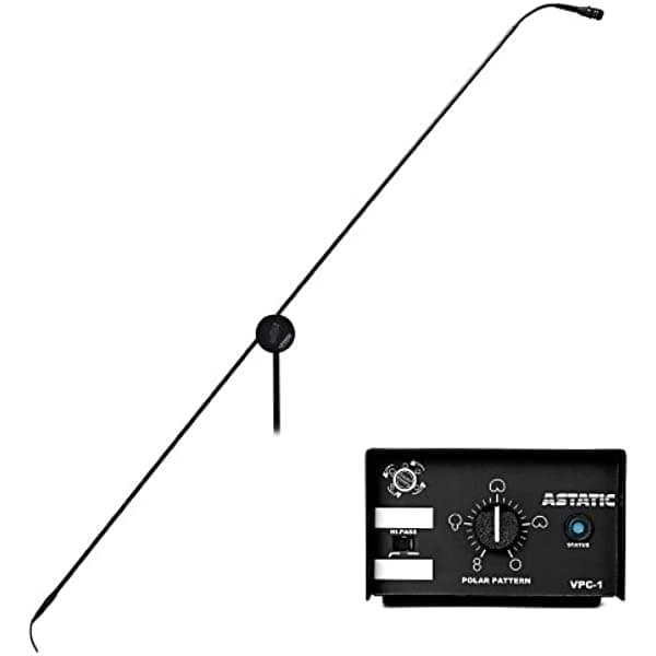 CAD Audio 56-inch Patrón polar variable miniatura Coro Micrófono Boom, color negro 1700VP
