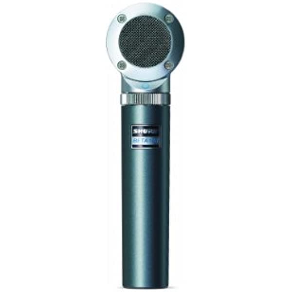 Shure BETA 181/O Micrófono de instrumento de dirección lateral ultra compacto con cápsula de patrón polar omnidireccional