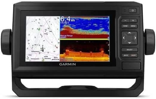 Garmin Echomap UHD 62cv - Plotter con botones de 6" con Mapa Base Mundial y transductor GT24UHD-TM 010-02329-01