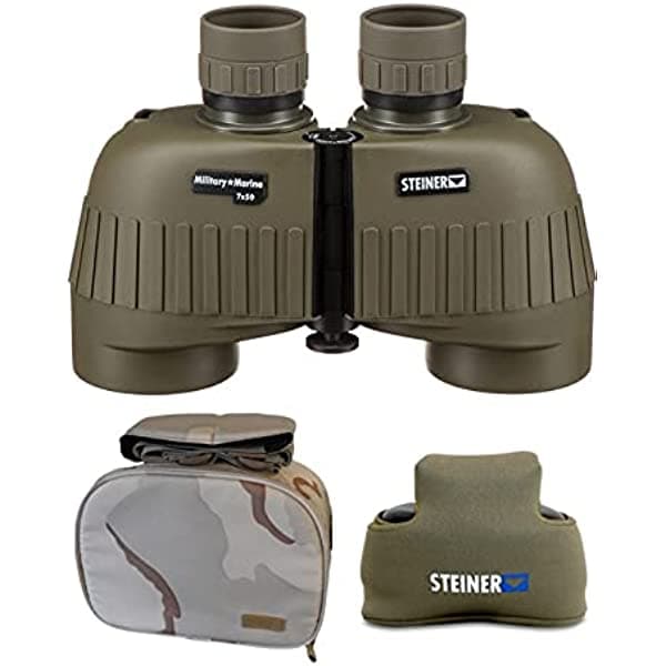 Steiner - Binoculares militares (2.8 x 19.7 pulgadas), diseño de camuflaje 2038-9077