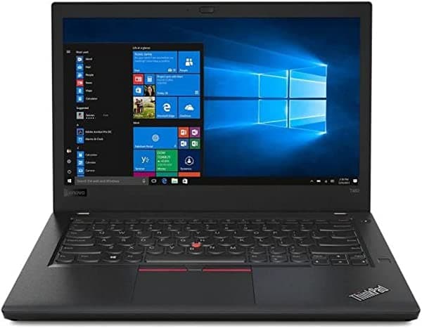 Amazon Renewed Lenovo ThinkPad T480S 14 FHD Notebook - Intel Core i5-8350U, 8GB de RAM, SSD de 256GB, webcam, Bluetooth, Windows 10 Pro (Reacondicionado)