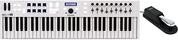 Generic Arturia KeyLab Essential 61 61-key Keyboard Controller + Nektar NP-2 Universal Sustain Pedal Value Bundle BUNDLE-b9cf14b659e4360637ae77a31e3cd242