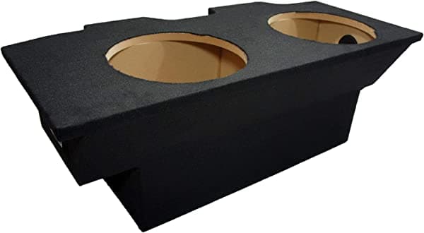 American Sound Connection Kicker C12 Dual 12" Caja para subwoofer compatible con Chevy Camaro Coupe 93-02,600 watts pico GMTRNK2X12_10C12-4-N_10C12-4-N