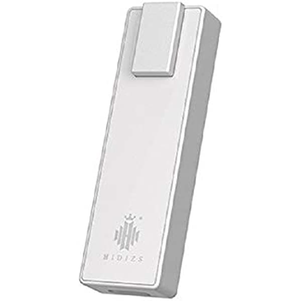 HIDIZS S9 Portable DAC amplificador chip AK4493EQ audio de alta resolución DSD diseño elegante (plata)