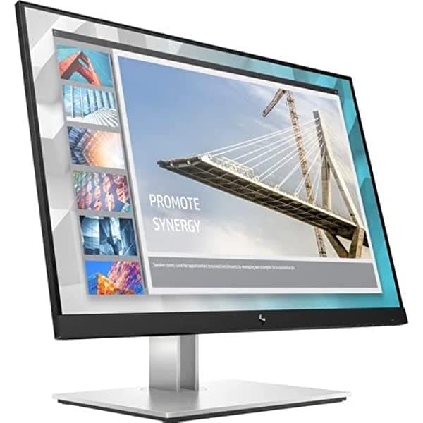 HP E24i G4 - Monitor LCD LED WUXGA de 24 pulgadas, 16:10, negro, plateado 9VJ40AA#ABA