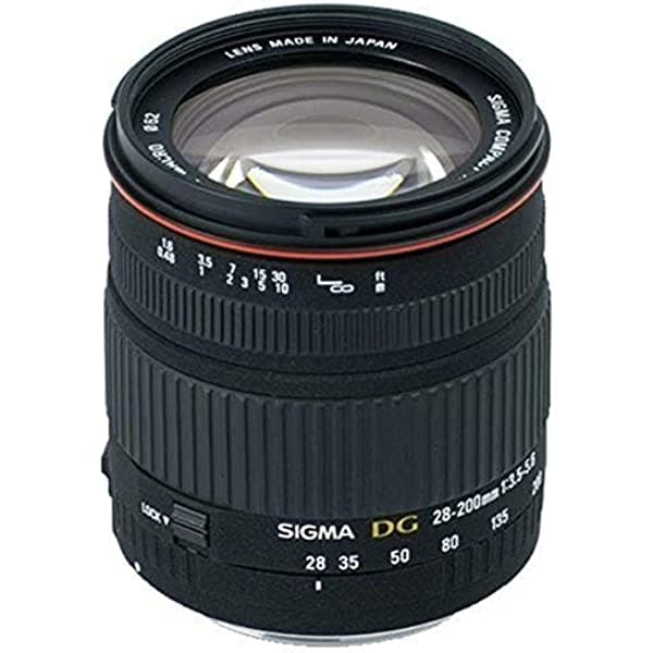 Sigma 28 - 200 Mm F/3.5 - 5.6 Dg Si Macro Para Nikon Cámaras Réflex De Lente Asférica 794306
