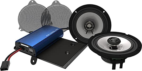Hogtunes Amplificador de 225 vatios - Kit de altavoces delanteros de 6.5" serie G4