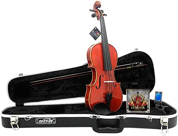 D 'luca prov-ca400 - 44 Strauss 400 Concerto Violín 4/4 con SKB Molded Case, cuerdas y afinador