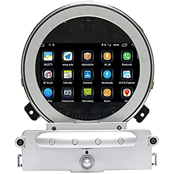KUNFINE 7 "IPS pantalla táctil Octa Core Android 10 coche navegación estéreo reproductor multimedia GPS Radio 2GB Ram 32GB ROM 4G Net DSP CarPlay Android Auto Mirror Link Comando de voz para Mini Cooper R56 2007-2010 KF-V8993Q