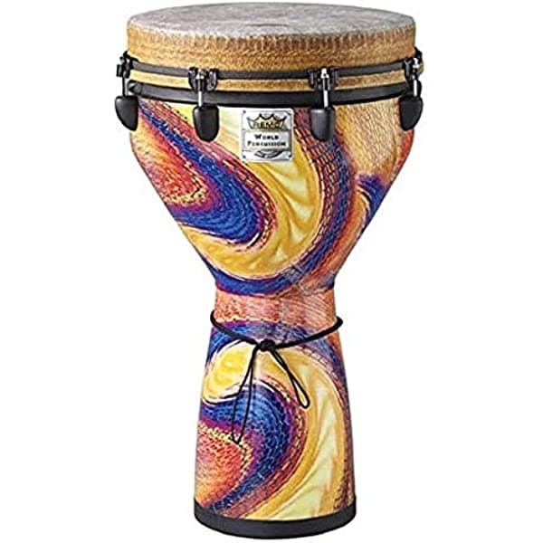 Remo dj0014-sd 14 x 25 inches Mondo Djembe, serpentine Día