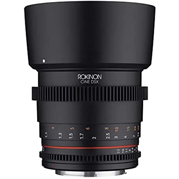 Rokinon T1.5 Cine DSX - Objetivo de alta velocidad para Canon RF (3.346 in) DSX85-RF