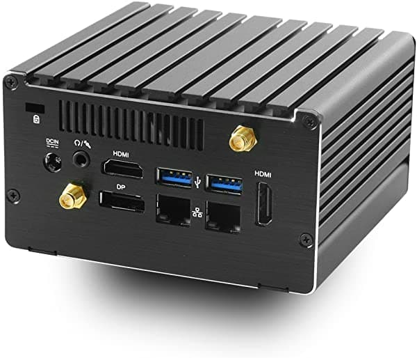 Jetway JBC323U591W Intel Braswell Celeron N3160 Dual Intel LAN sin ventilador NUC, 2.5" JBC323U591W-3160-B
