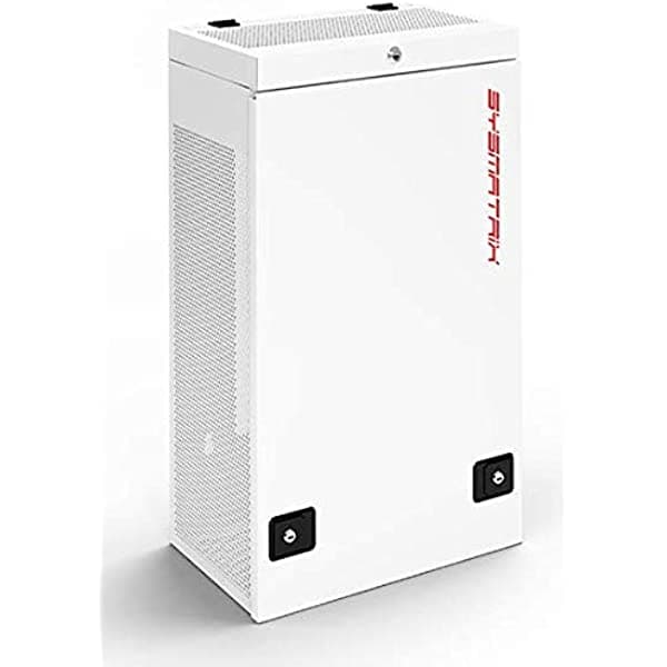 Sysracks 6U 35 pulgadas de montaje de pared profundo para servidor rack vertical de hoja de servidor de rack única solución compacta para equipo de servidor gris claro WS WS 6806.733 G