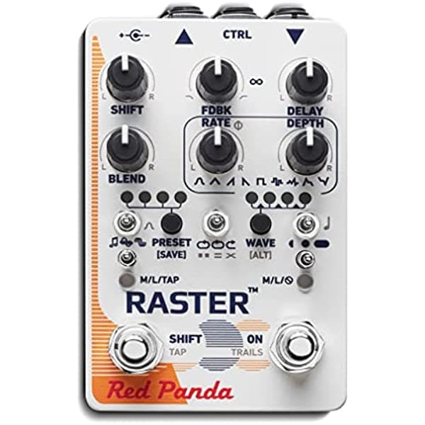 Red Panda Raster 2 retardo modulado con cambio de paso RPL-104V2