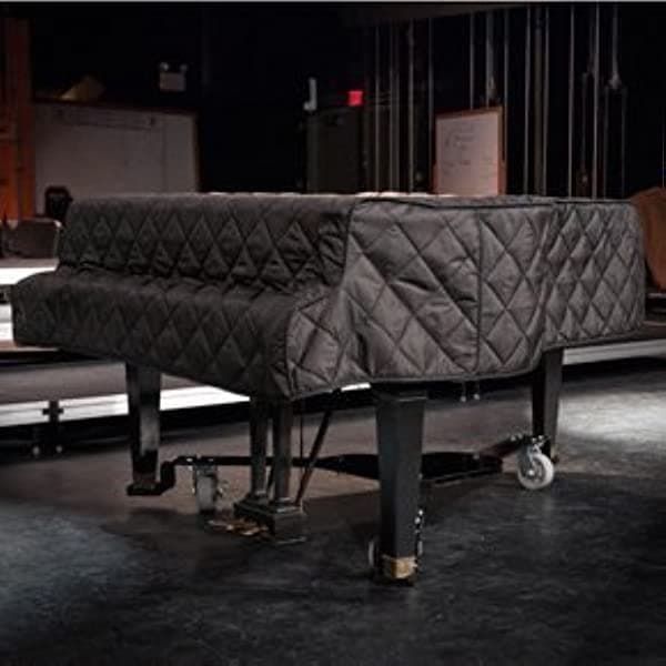 Negro acolchada Grand Piano funda compatible con Grand Pianos de 5 "10" a 6 0"
