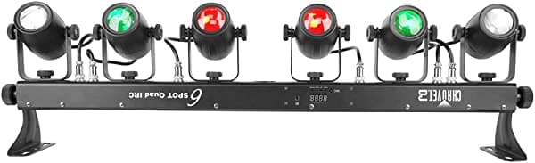 Chauvet DJ 6SPOT Quad IRC 6-headed LED de proyección efecto de iluminación
