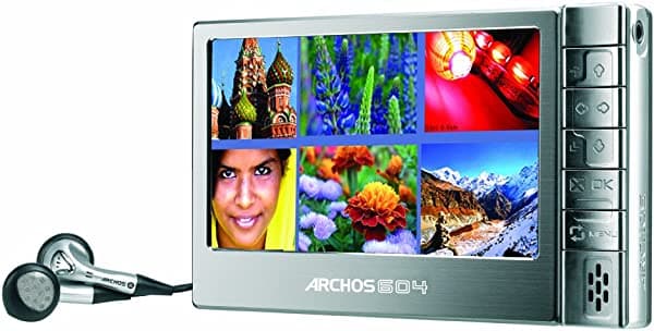 Archos 604 30 GB Portable Media Player - Reacondicionado (Plata) R500860