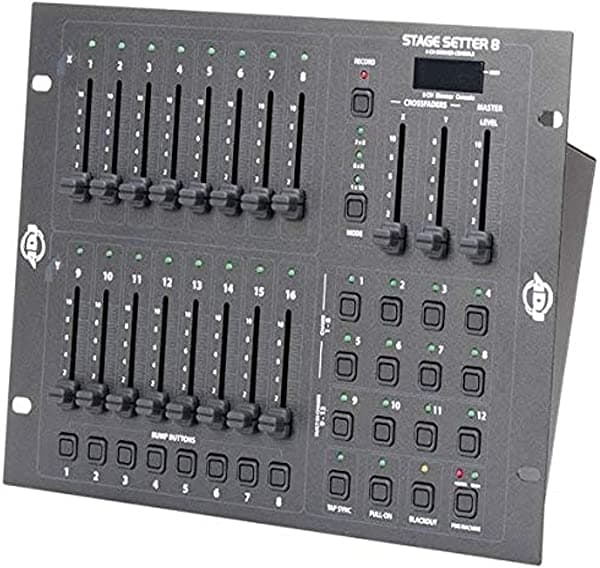 American DJ 8 Ch. Regulador de atenuación Setter 8 (STAGESETTER8)