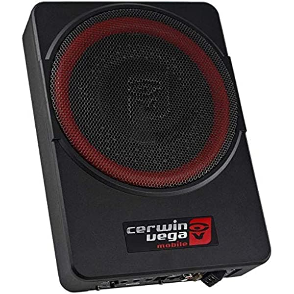 CERWIN Vega Serie de subwoofers enchufables y reproducidos para debajo del asiento (VPAS10V2)
