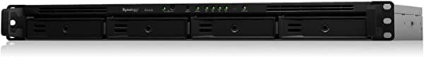 Synology RX418 Rack (1U) - Array de disco negro
