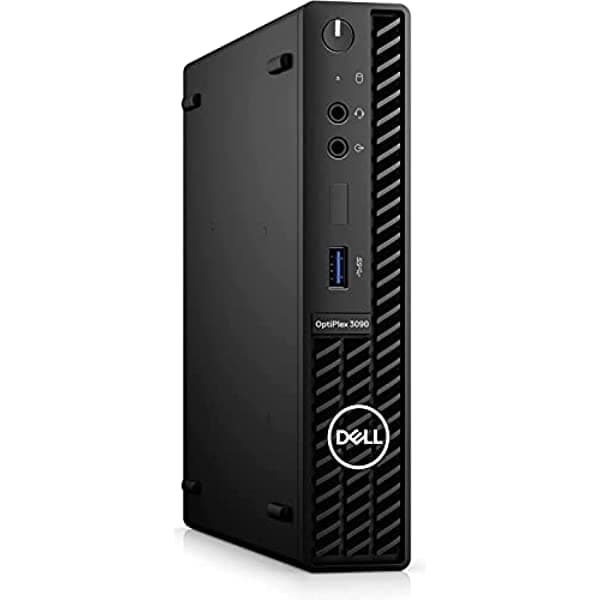 Dell OptiPlex 3090 Micro Home & Business Mini escritorio (Intel i5-10500T de 6 núcleos, 16 GB de RAM, 256 GB PCIe SSD, USB 3.2, Intel UHD 630, DisplayPort, negro, Win 11 Pro)