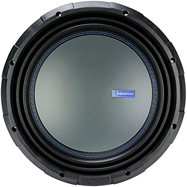 Memphis Audio M71212 12" M7 Series Triple bobina de voz seleccionable 1-Ohm o 2-Ohm de audio para coche Subwoofer