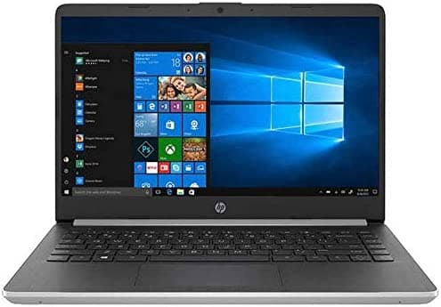 HP Pavilion de alto rendimiento 14" Full HD portátil, procesador Intel Pentium Silver N5000, 4 GB DDR4 RAM, 64 GB eMMC almacenamiento, Intel UHD 605 Graphics, cámara web, Bluetooth, Windows 10 en modo S - Plata 14-dq0005cl