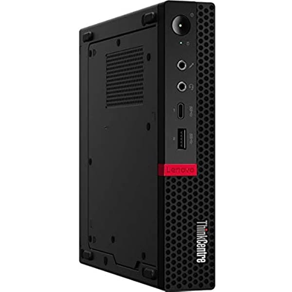 Lenovo ThinkCentre M630e 10YM0034US - Core i3 i3-8145U - 8 GB de RAM - SSD de 256 GB - Pequeño - Negro - Windows 10 Pro 64 bits - Teclado inglés (EE. UU.) - LAN inalámbrica - Bluetooth ‎LEN-10YM0034US
