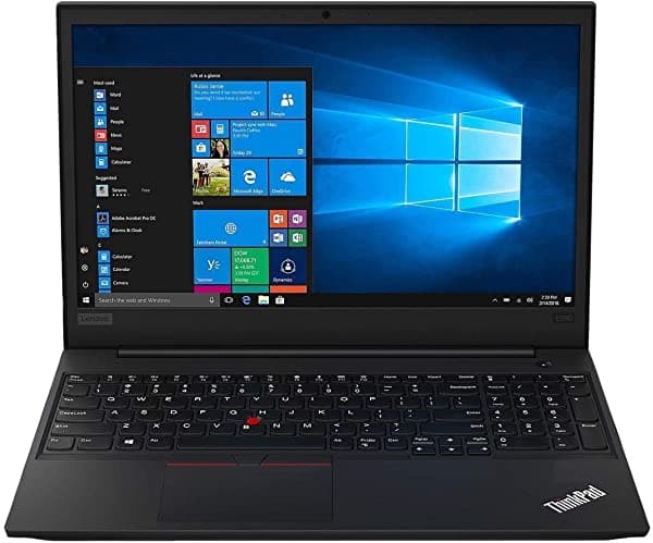 Lenovo ThinkPad E595 - Laptop AMD Ryzen 5 3500U, 8 GB de RAM, 256 GB SSD, Windows 10 Pro 64 bits (20NF0012US)