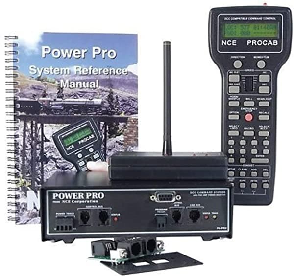 NCE NCE5240002 Power Pro Starter Set con Radio, PH-PRO-R/5A