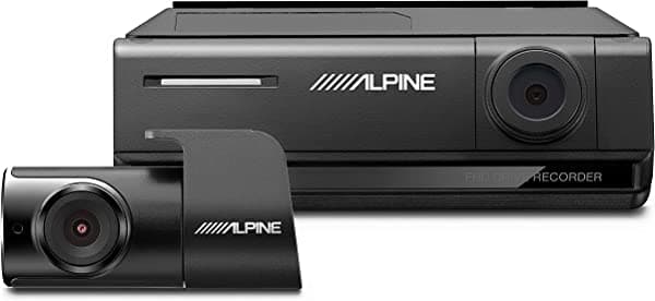 Alpine Cámara Stealth Dash DVR-C320R WiFi y GPS habilitada para WiFi