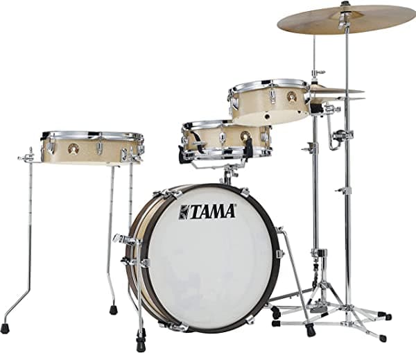 Tama Club-Jam - Kit de 4 piezas para panqueques (niebla de champán) LJK48P-CHM