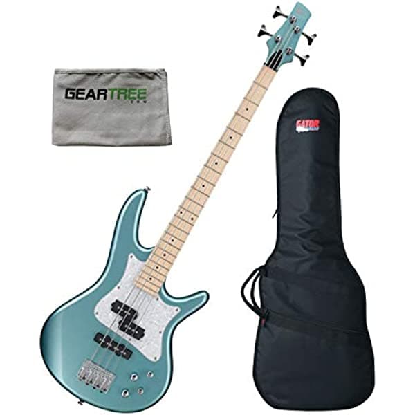Ibanez SRMD200SPN SR Mezzo - Bajo eléctrico (4 cuerdas, color Seafoam Green perlado)